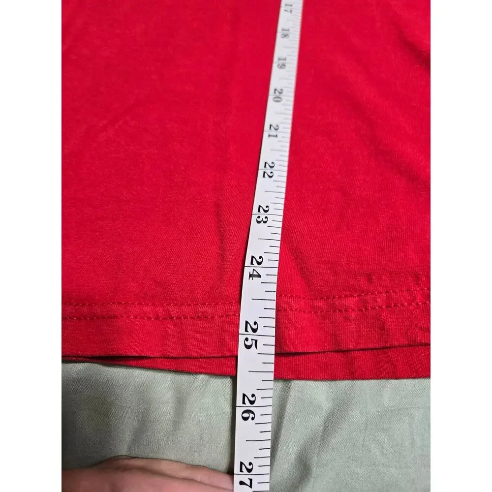 Adidas small men's red tshirt